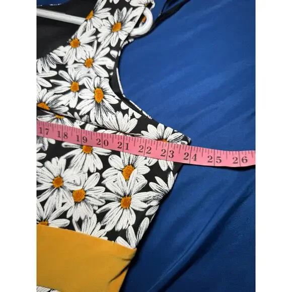 Perceptions floral shift dress womens 2X‎ cottagecore bohemain spring ethereal - Picture 6 of 8